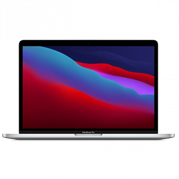 Apple MacBook Pro 13" (M1, 2020) 8 ГБ, 256 ГБ SSD, Touch Bar, серебристый