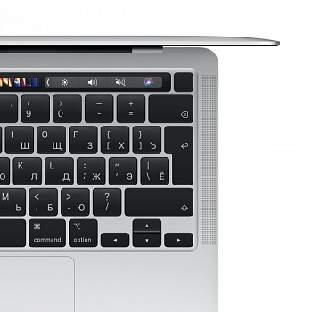 Apple MacBook Pro 13" (M1, 2020) 8 ГБ, 256 ГБ SSD, Touch Bar, серебристый