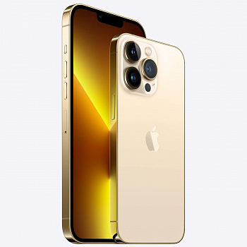 Смартфон Apple iPhone 13 Pro 256 ГБ MLW73RU/A золотой
