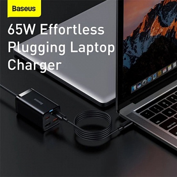 Сетевое зарядное устройство Baseus GaN3 Pro Desktop Fast Charger 2 USB+2 USB-C 100W EU черный