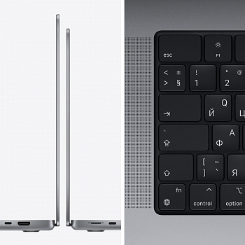 Ноутбук Apple Macbook Pro 14 Late 2021 MKGP3RU/A серый