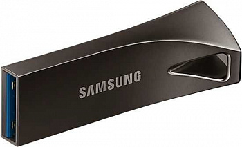 Флеш-накопитель Samsung BAR Plus 256 ГБ серый титан