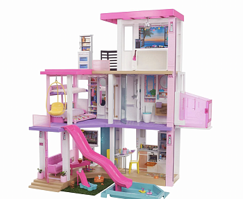 Домик кукольный Barbie Dream House GRG93-9597 розовый