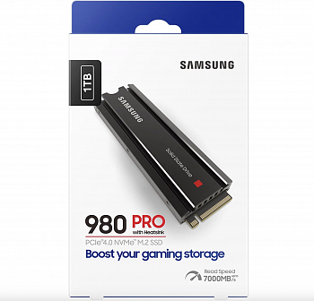 SSD накопитель Samsung SSD 980 PRO 1 ТБ MZ-V8P1T0CW
