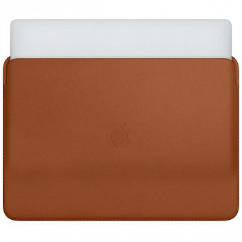 Чехол Apple Leather Sleeve MacBook Pro 16" золотисто-коричневый 