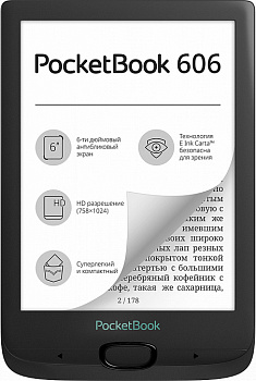 Электронная книга PocketBook 606 черный