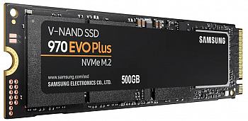 Внутренний SSD накопитель Samsung 970 EVO Plus 500ГБ M.2 MZ-V7S500BW
