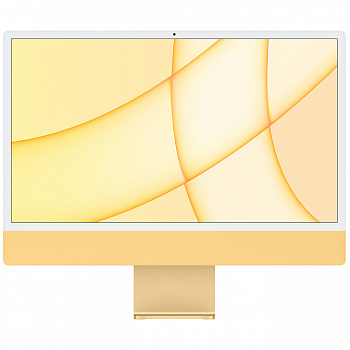 Моноблок Apple iMac 24 Retina 4,5K M1 (8C CPU, 8C GPU) 8/256ГБ SSD Z12S000BK желтый