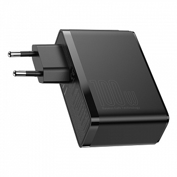 Сетевое зарядное устройство Baseus GaN2 Pro Quick Charger 2C+2U 100W EU черный