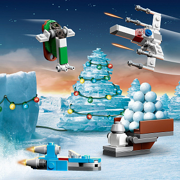Конструктор LEGO Star Wars 75307 Новогодний календарь 2021