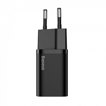 Сетевое зарядное устройство Baseus Super Si Quick Charger 1C 30W EU черный