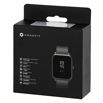 Смарт-часы Amazfit Bip S карбоновый черный