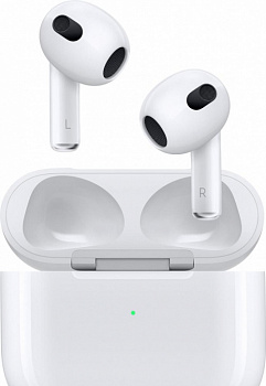 Беспроводные наушники Apple AirPods 3 MME73RU/A белый