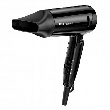 Фен Braun Satin Hair 3 Style&Go HD350 черный