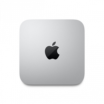 Системный блок Apple Mac mini (M1, 2020) 8 ГБ, SSD 256 ГБ серебристый