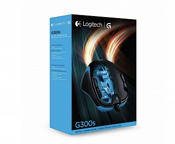 Мышь игровая Logitech G300s черный