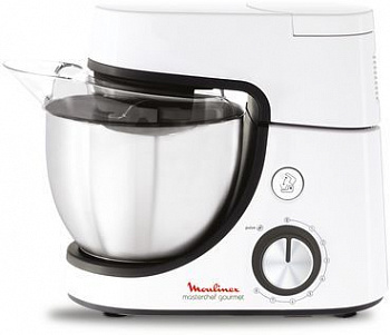 Кухонная машина Moulinex QA510110 белый/серебристый