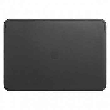 Чехол Apple Leather Sleeve для MacBook 13" черный 