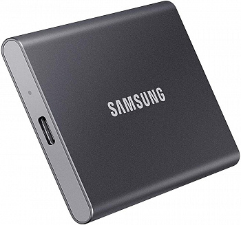 Внешний диск SSD Samsung T7 500Gb USB 3.2 Gen 2 Type-C серый