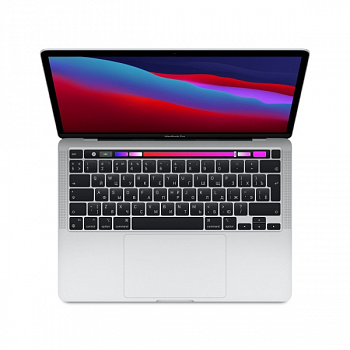 Apple MacBook Pro 13" (M1, 2020) 8 ГБ, 256 ГБ SSD, Touch Bar, серебристый