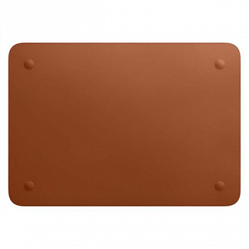 Чехол Apple Leather Sleeve для MacBook 13" коричневый 